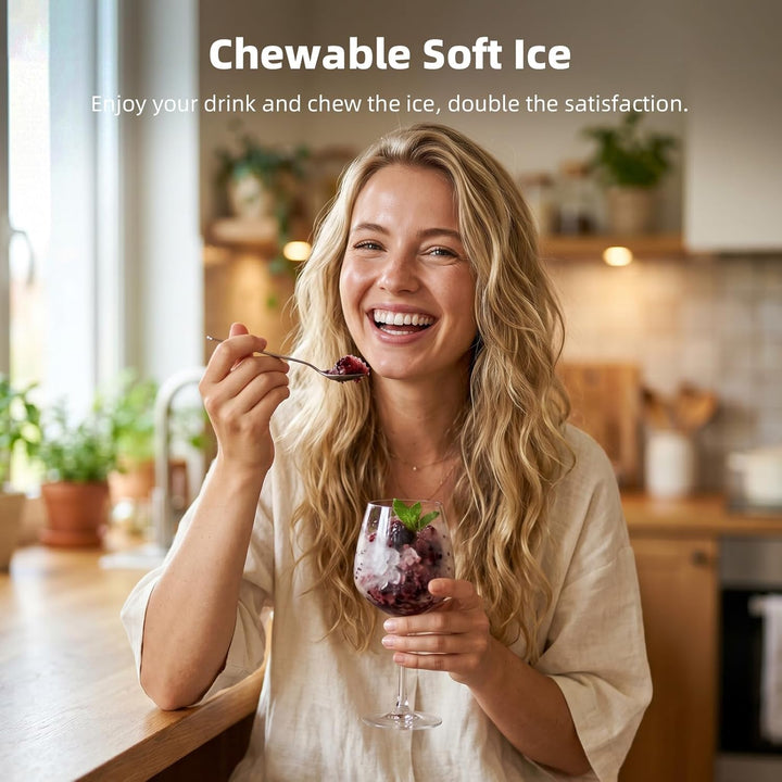 35Lbs/24H Nugget Ice Maker Countertop IM11002 - Kismile