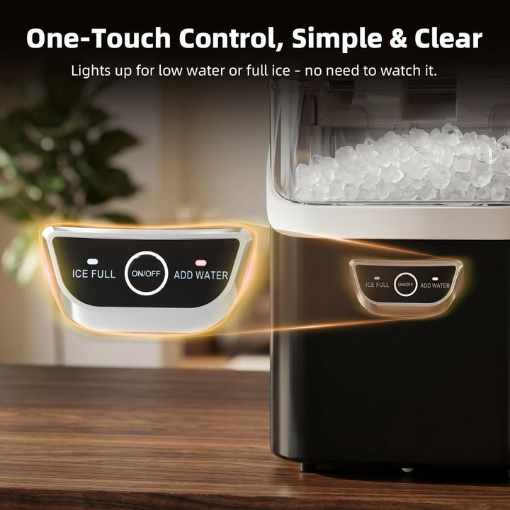 35Lbs/24H Nugget Ice Maker Countertop IM11002 - Kismile