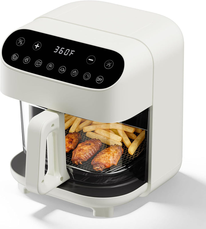 5 Quart Non - Toxic Air Fryer with Visible Fry Bowl 12420KAF0 - Kismile