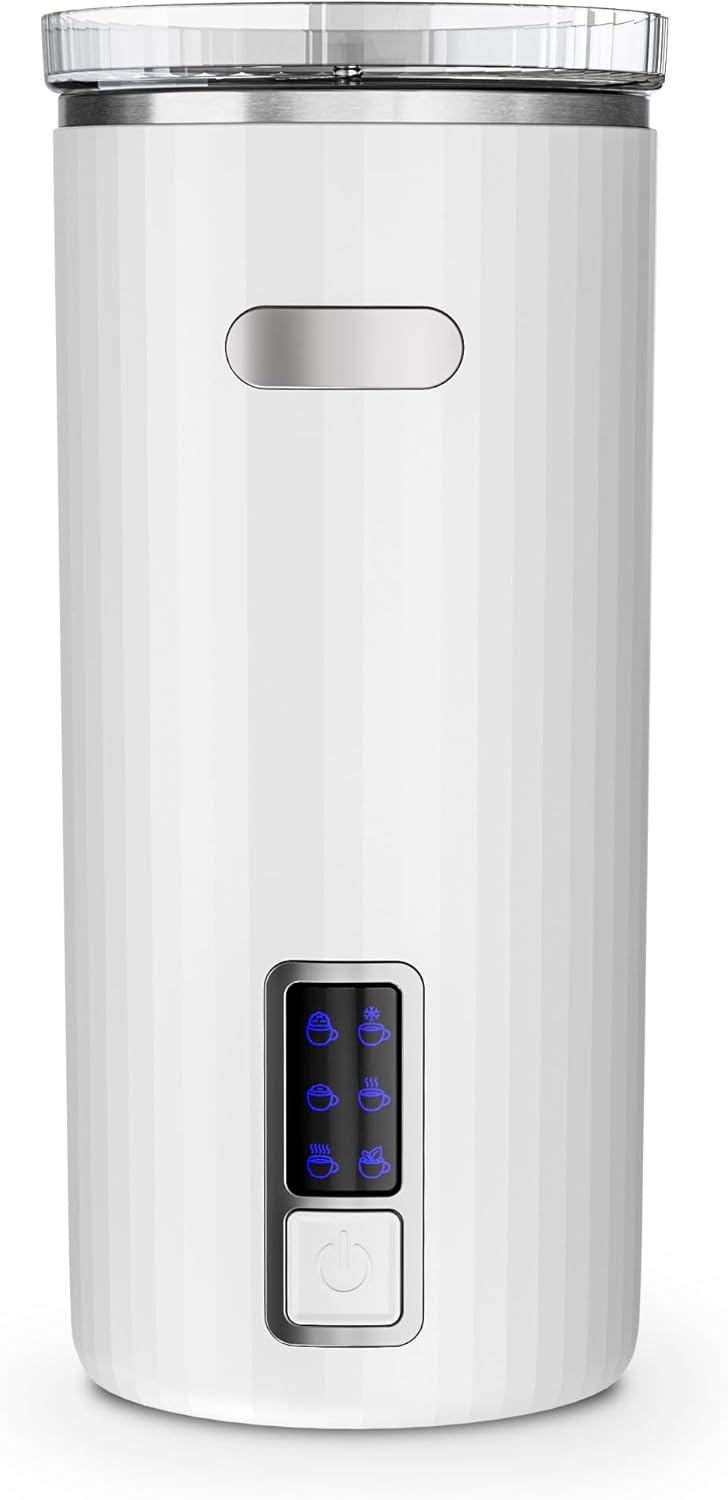 6 - in - 1 Electric Milk Frother with Stainless Steel Inner Tank 29108KMI0 - Kismile