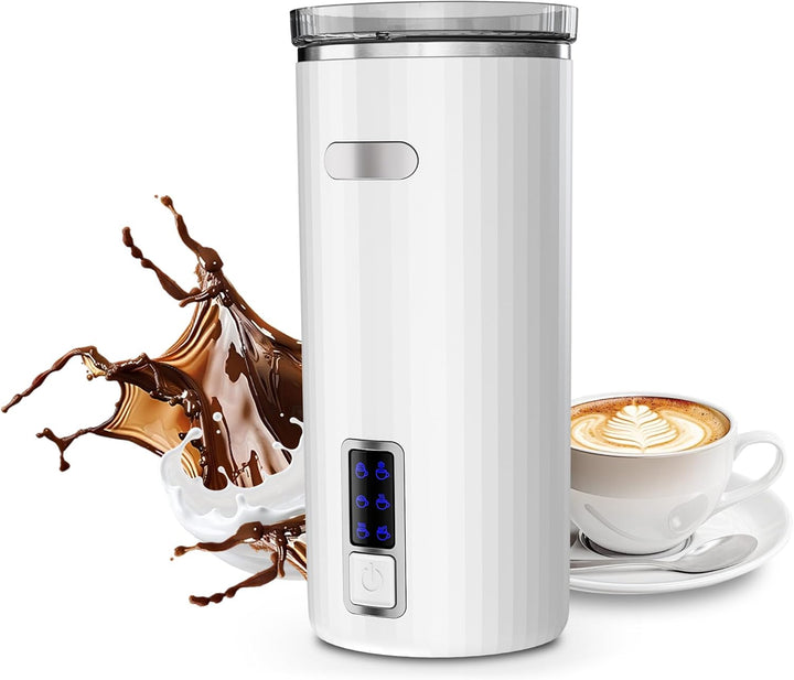 6 - in - 1 Electric Milk Frother with Stainless Steel Inner Tank 29108KMI0 - Kismile