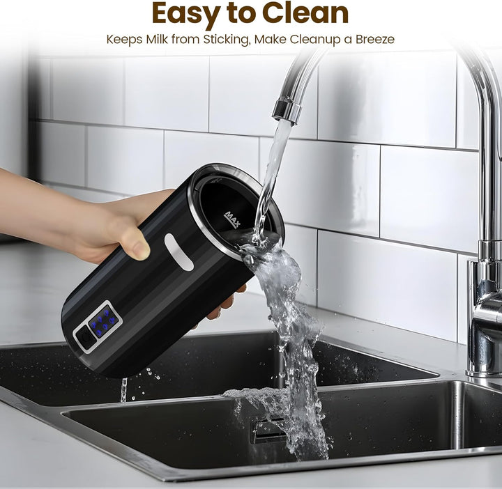 6 - in - 1 Electric Milk Frother with Stainless Steel Inner Tank 29108KMI0 - Kismile