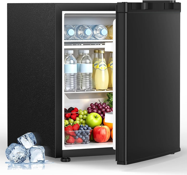 Kismile 1.3 Cu.Ft Mini Fridge, Single Door Compact Refrigerator