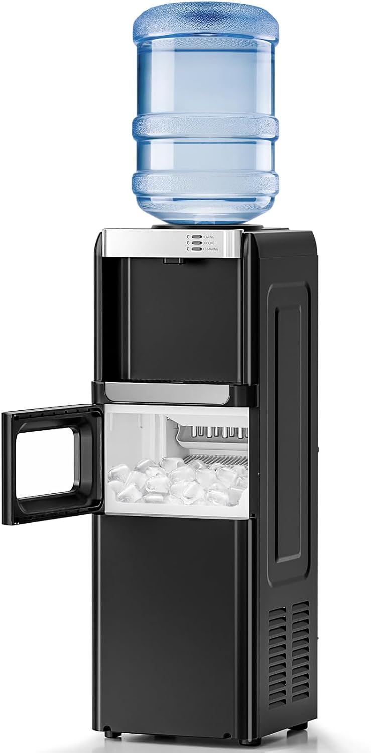Kismile Water Cooler Dispenser with Ice Maker