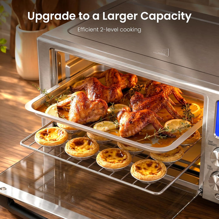 Kismile 12-in-1 Air Fryer Toaster Oven Combo 24122KAF0