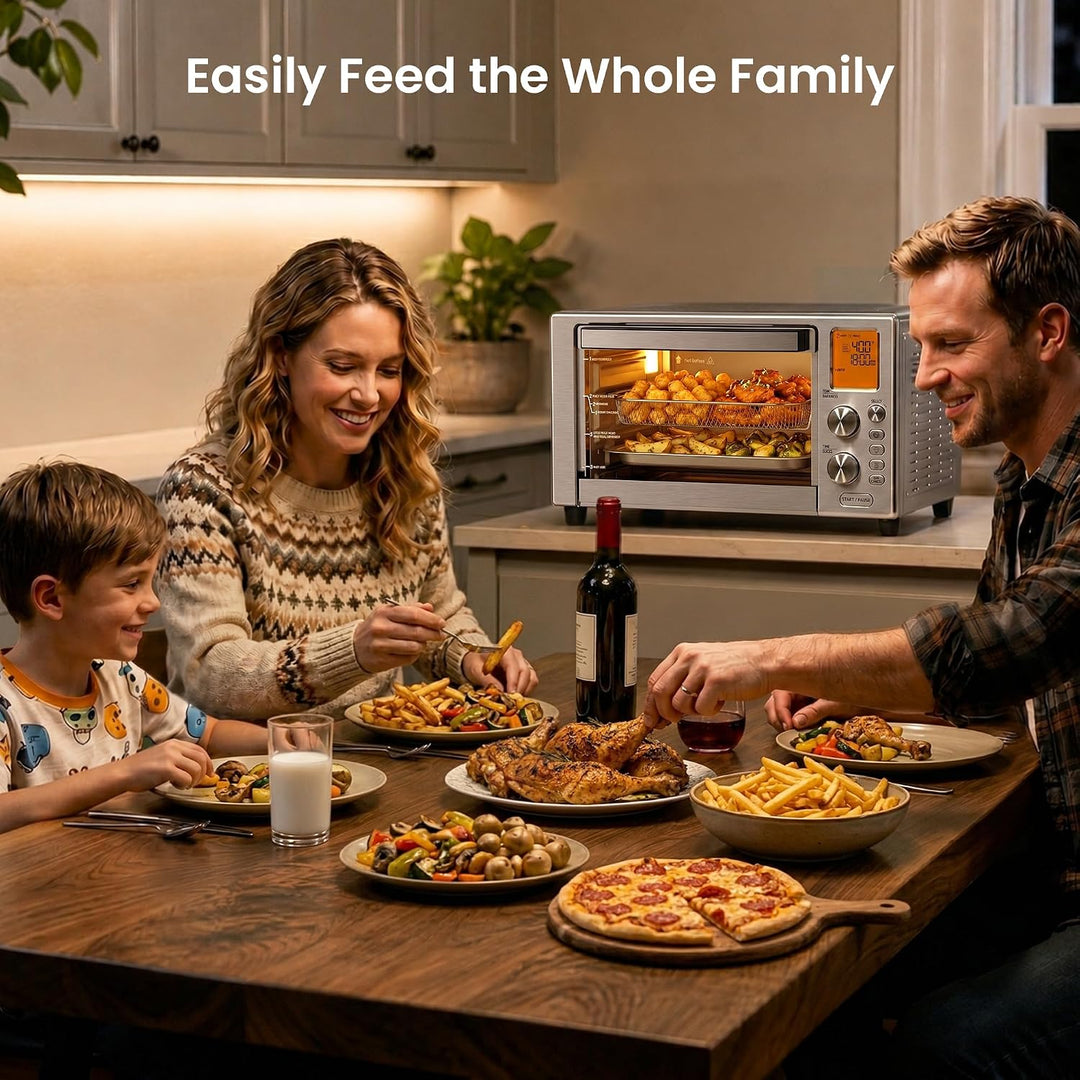 Kismile 12-in-1 Air Fryer Toaster Oven Combo 24122KAF0