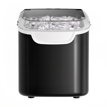 Black 58012RIM0 portable ice maker with handle