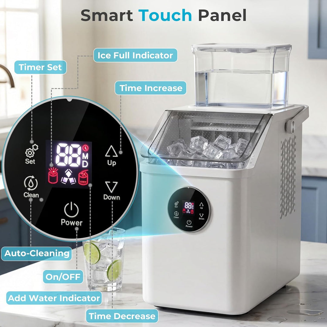 26Lbs/Day Countertop Ice Cube Maker IM5812F