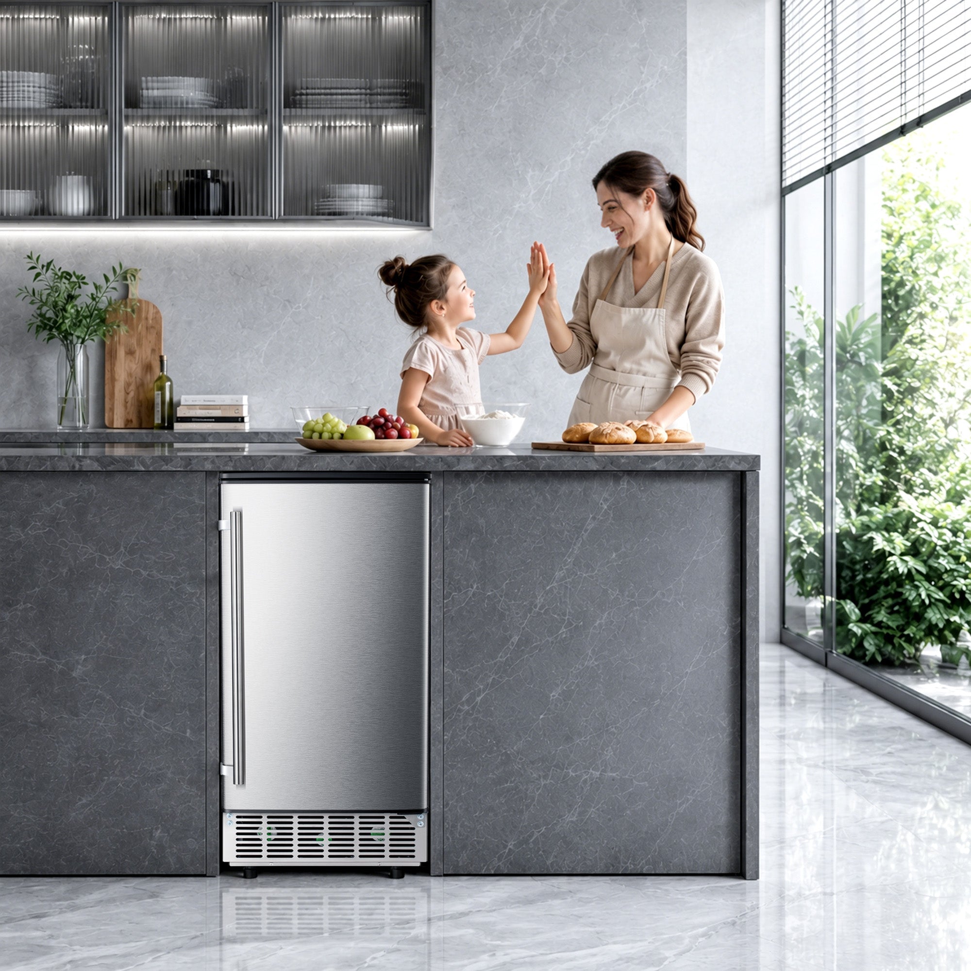 Built-in Undercounter Commercial Ice Maker - Kismile