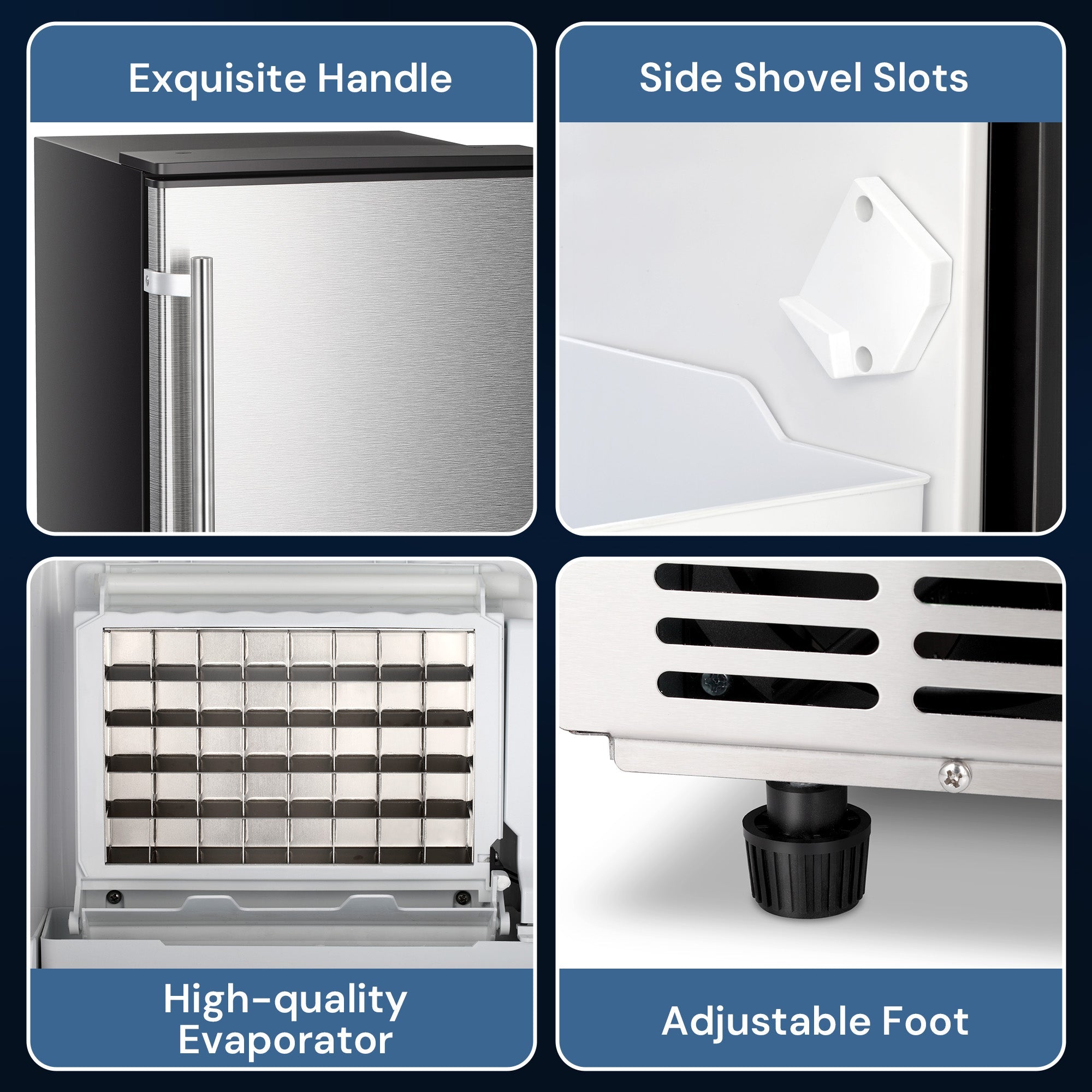 Built-in Undercounter Commercial Ice Maker - Kismile