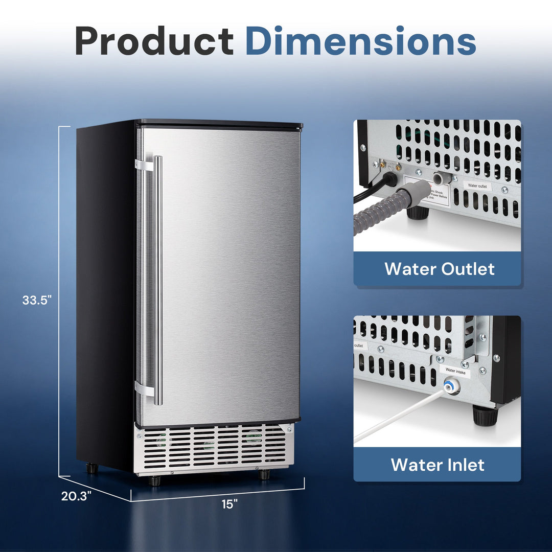 Built-in Ice Maker Machine Z5836 - Kismile