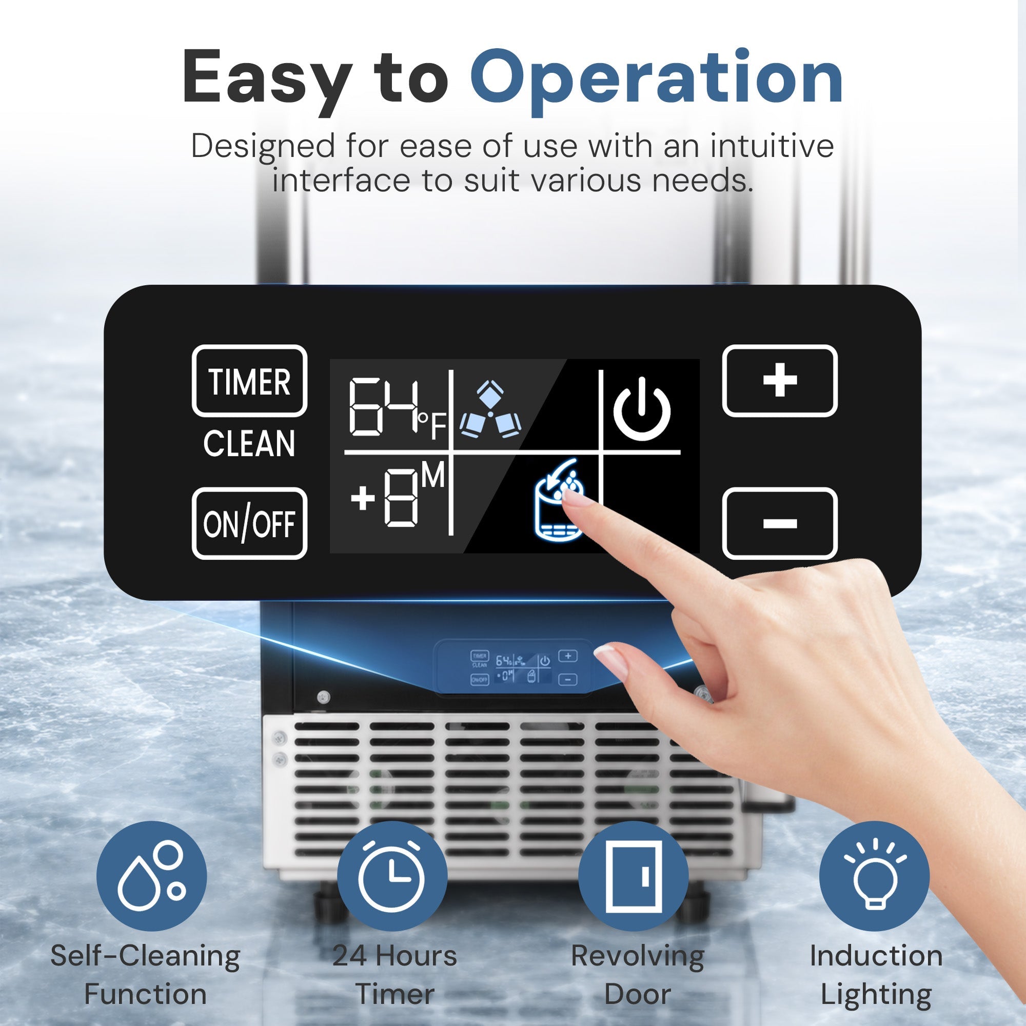 Built-in Undercounter Commercial Ice Maker - Kismile