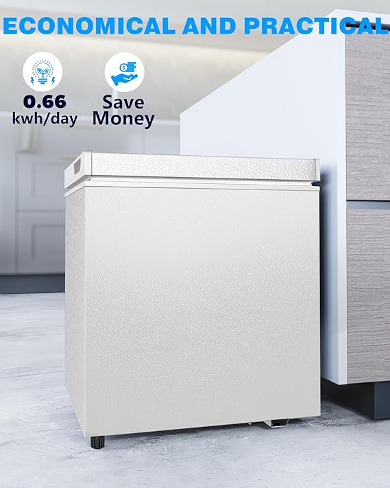 Chest Freezer with Removable Basket D5880H - Kismile