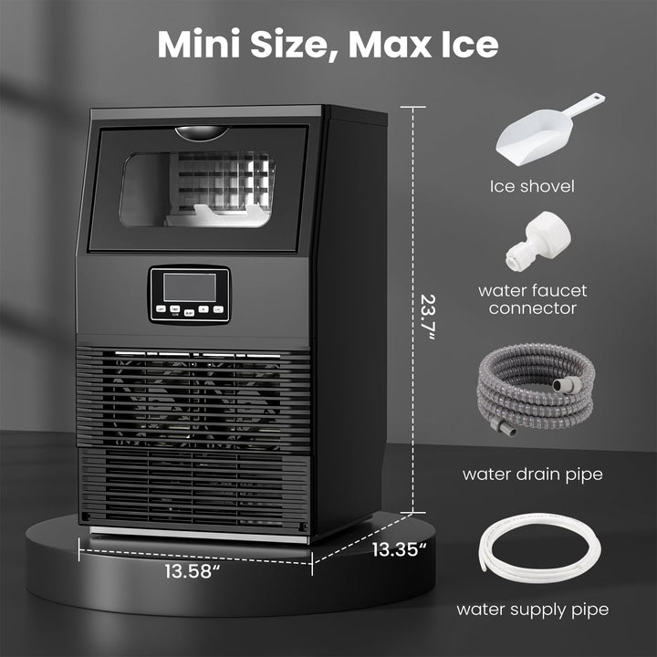 Commercial Ice Maker Machine 80 lbs\66 lbs - Kismile