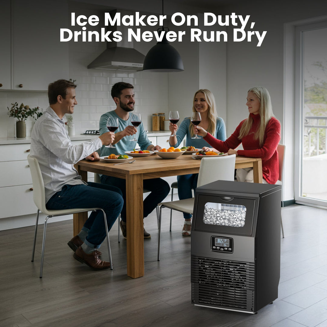 Commercial Ice Maker Machine 80 lbs\66 lbs - Kismile