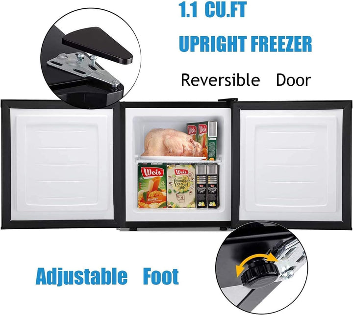Compact Chest Upright Freezer1.1 cu.D5840C - Kismile