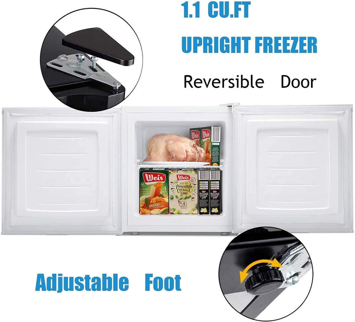 Compact Chest Upright Freezer1.1 cu.D5840C - Kismile