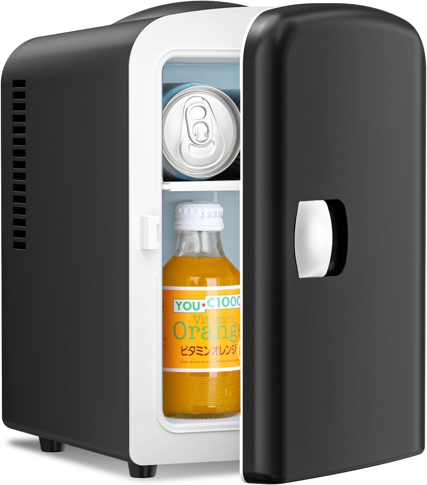 Chefman Mini Portable Compact Personal Fridge Compact Refrigerator