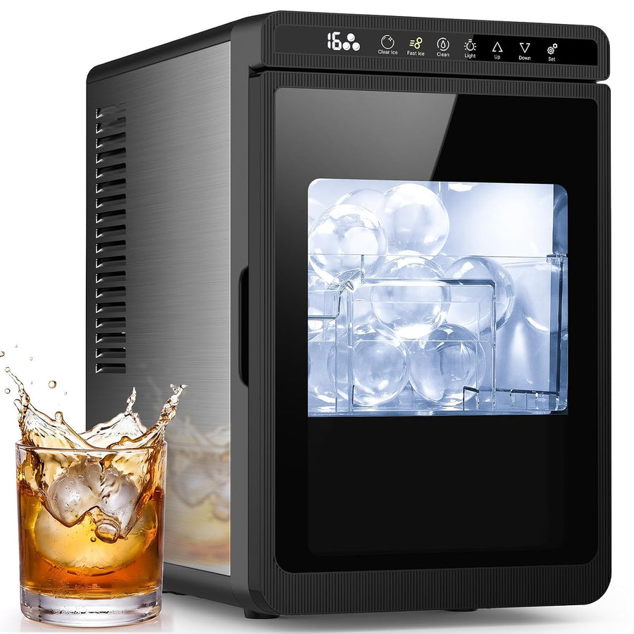 Countertop Clear Ice Sphere Maker Machine 2.17 Inch Ice Ball IM5855 - Kismile