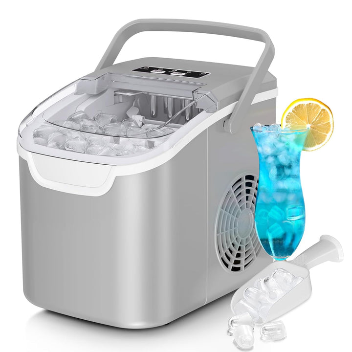 Countertop Ice Maker, 26 lbs/Day ice Production 58012RIM0 - Kismile