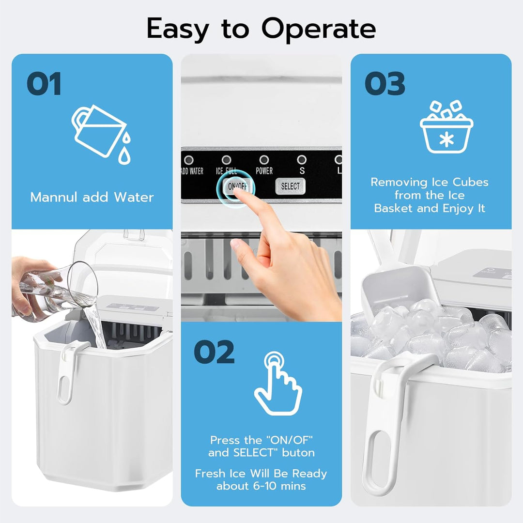 Countertop Ice Maker Z5812B\Z5822G\58012RIM0 - Kismile