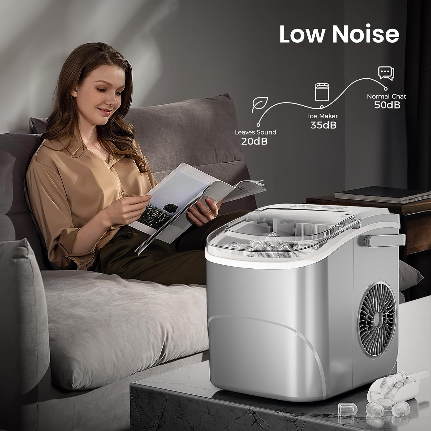 その他 ICE Countertop Ice Maker Z5812B\Z5822G\58012RIM0 - Kismile