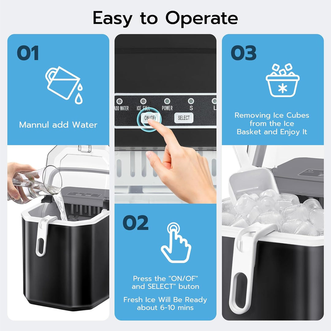 Countertop Ice Maker Z5812B\Z5822G\58012RIM0 - Kismile