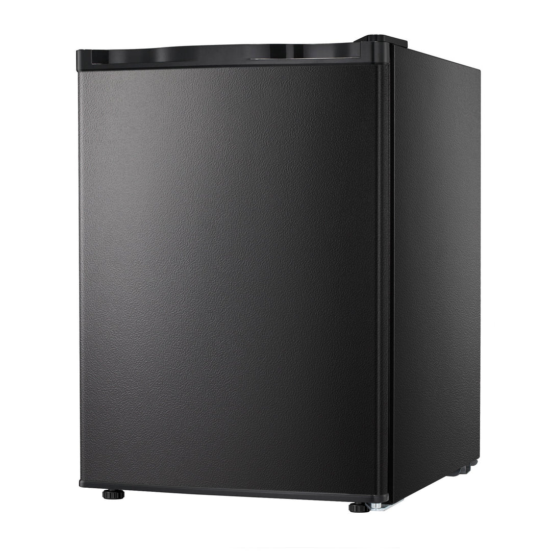 Free Standing Upright Freezer with Removable Shelf, Adjustable Thermostat, Compact Reversible Single Door Vertical Freezers - Kismile