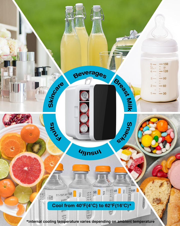 Kismile 10L Compact Mini Fridge F3410 - Kismile