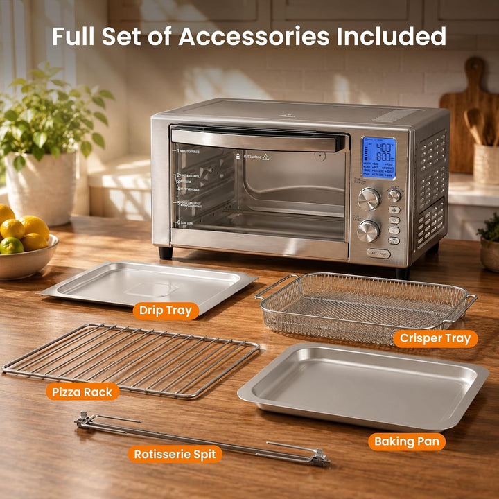 Kismile 12-in-1 Air Fryer Toaster Oven Combo 24122KAF0 - Kismile
