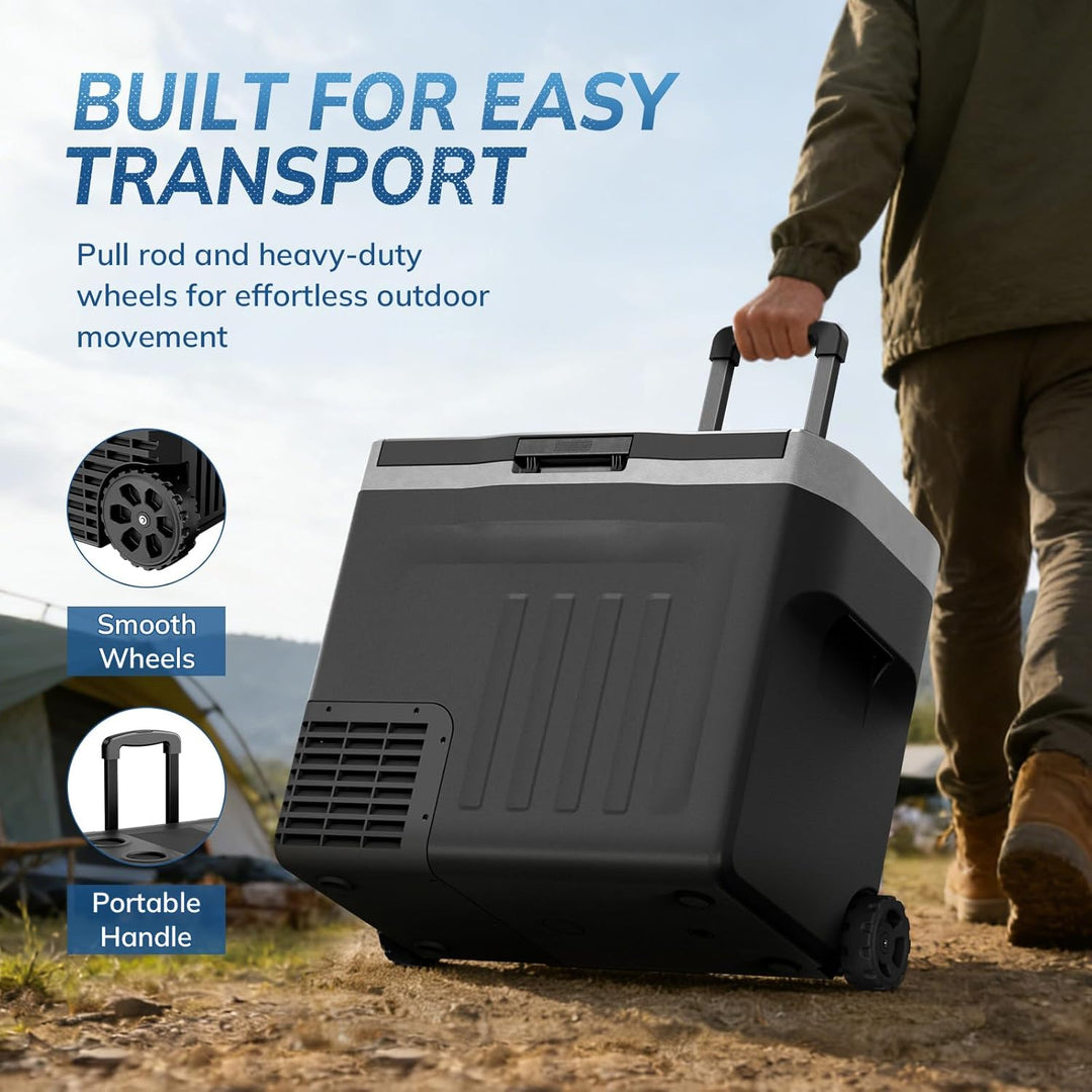 Kismile 12 Volt Portable Car Refrigerator 58040RVR0 - Kismile