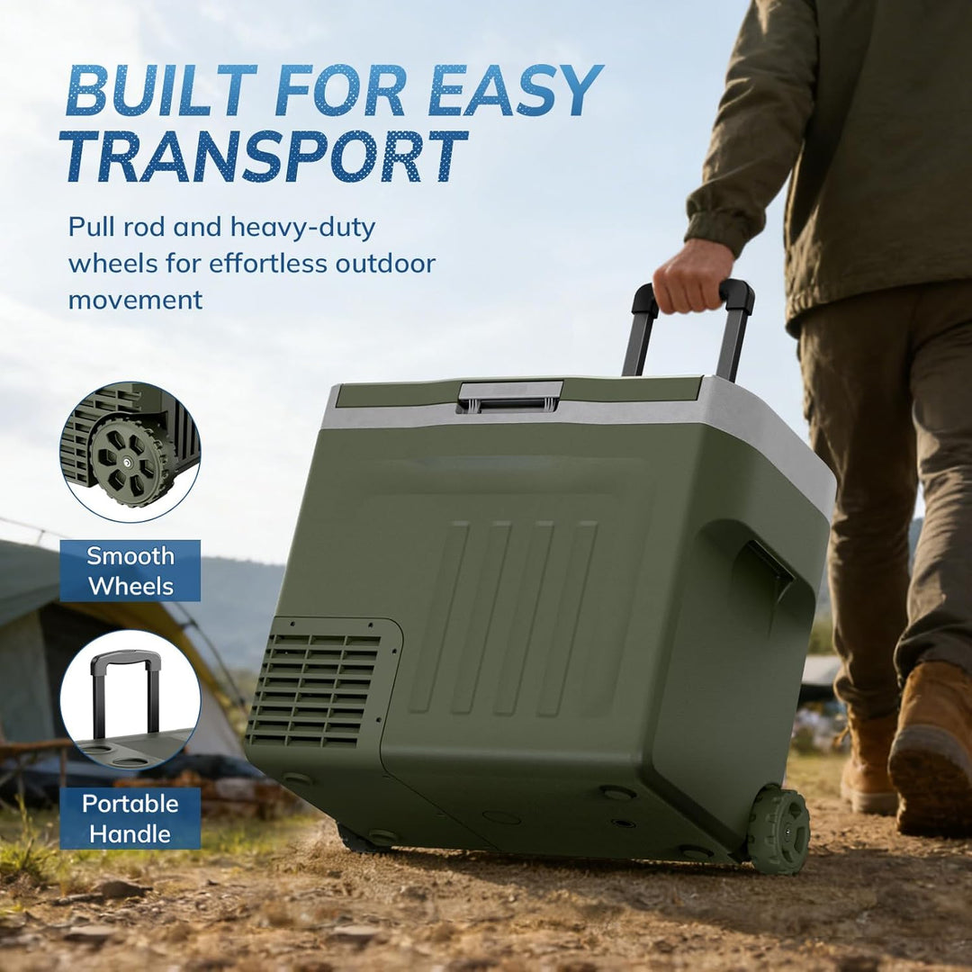 Kismile 12 Volt Portable Car Refrigerator 58040RVR0 - Kismile