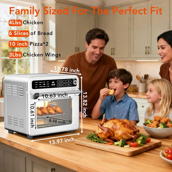 Kismile 19QT Air Fryer Toaster Oven Combo 93184KAF1 - Kismile