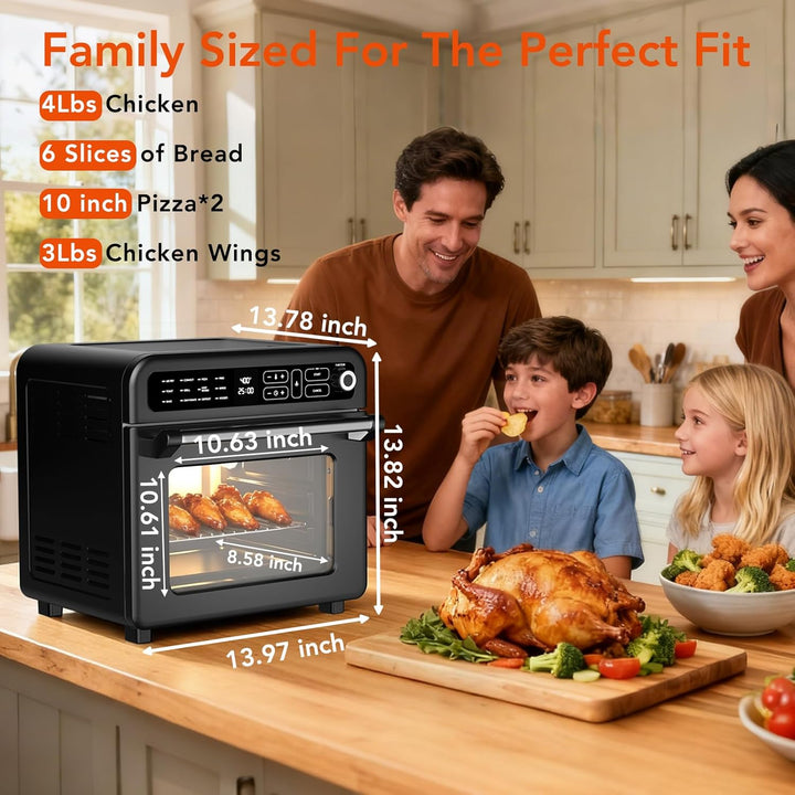 Kismile 19QT Air Fryer Toaster Oven Combo 93184KAF1 - Kismile
