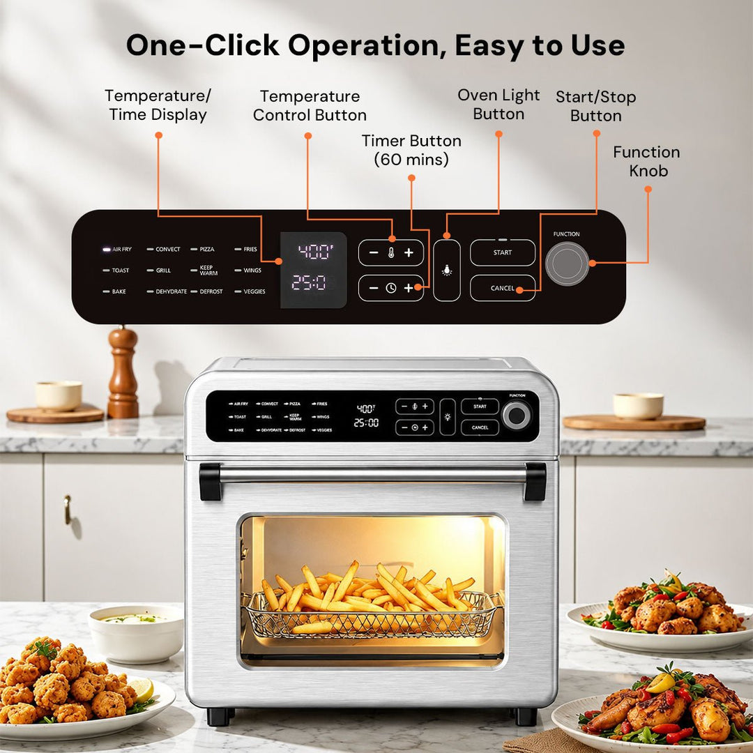 Kismile 19QT Air Fryer Toaster Oven Combo 93184KAF1 - Kismile