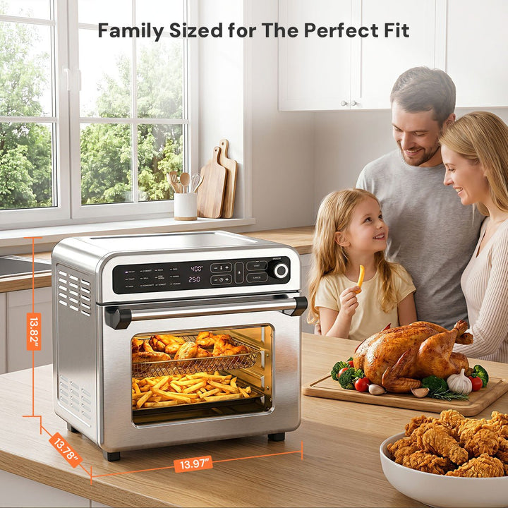 Kismile 19QT Air Fryer Toaster Oven Combo 93184KAF1 - Kismile