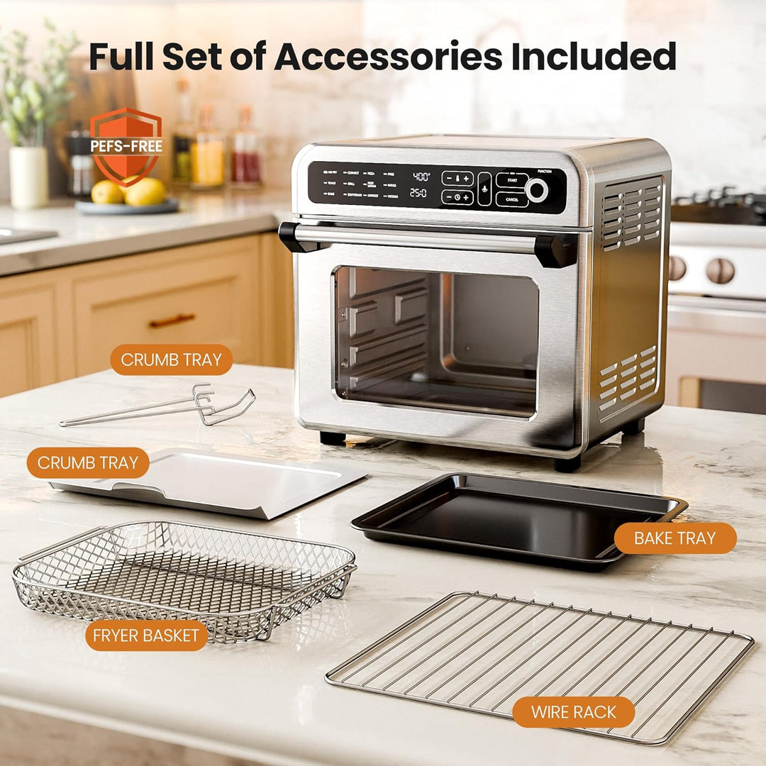 Kismile 19QT Air Fryer Toaster Oven Combo 93184KAF1 - Kismile