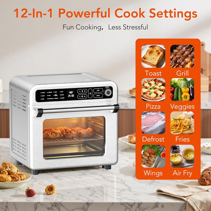 Kismile 19QT Air Fryer Toaster Oven Combo 93184KAF1 - Kismile