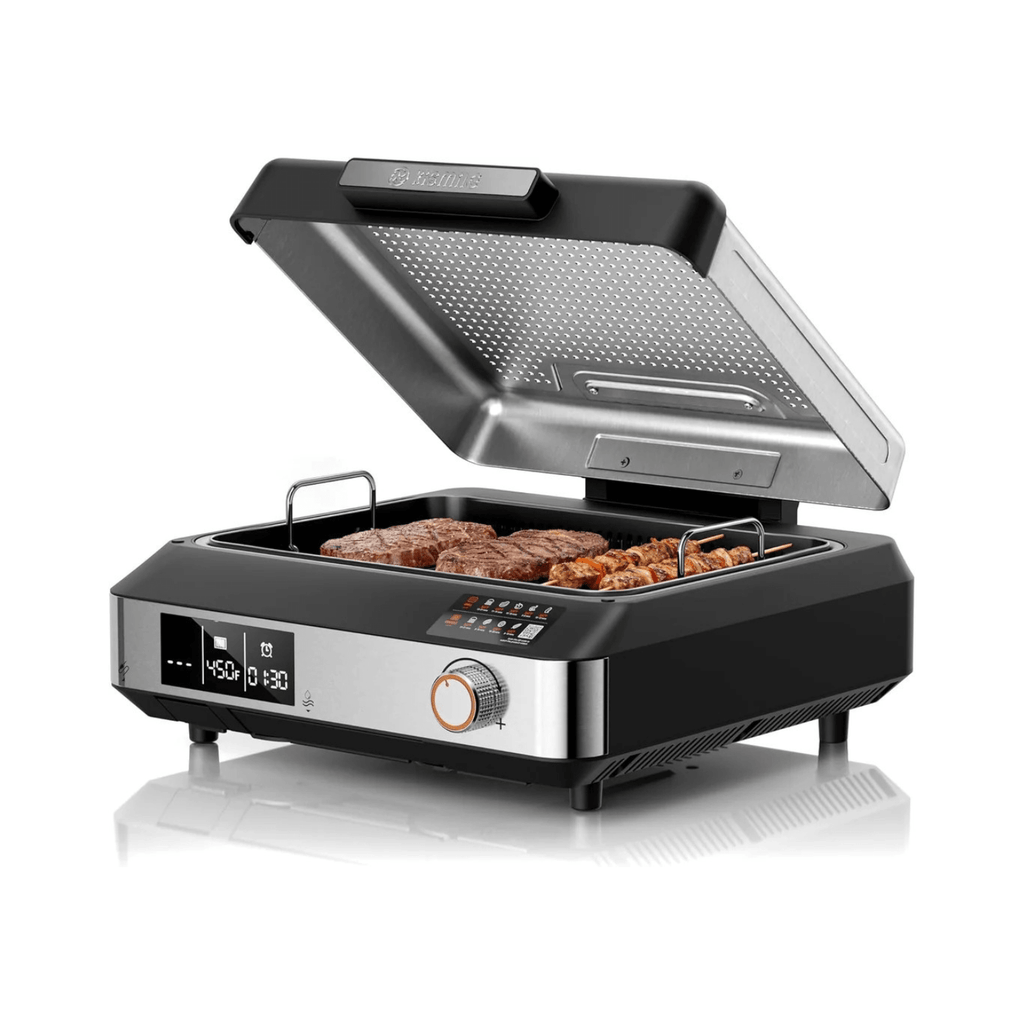 Kismile 2-in-1 Griddle and Indoor Grill 81001KEB1 - Kismile