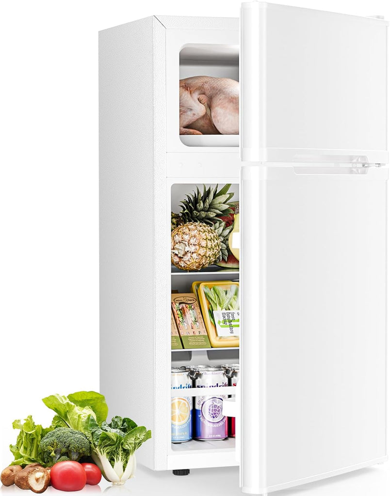 Kismile 2.45 Cu.Ft Mini Fridge with Freezer RE5870 - Kismile