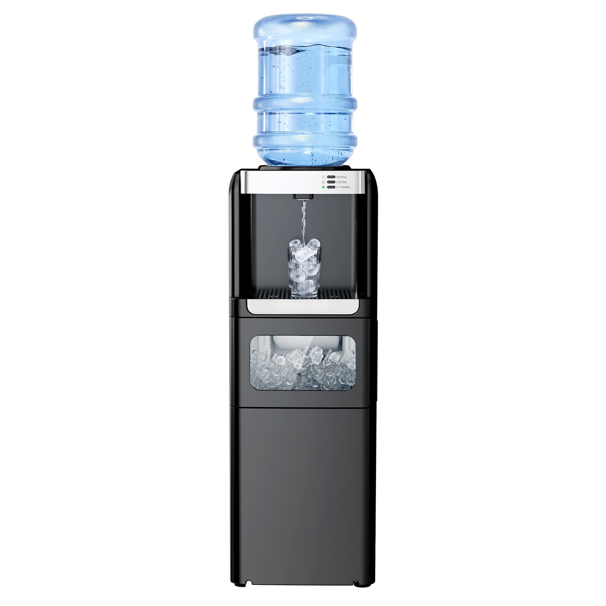 Kismile 3 in 1 Water Cooler Dispenser with Ice Maker WD5815 - Kismile