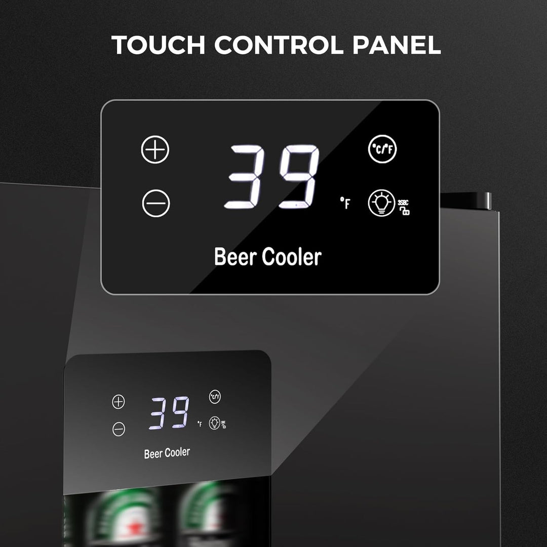 Kismile 3.2 Cu.Ft Beer Fridge WC5890 - Kismile