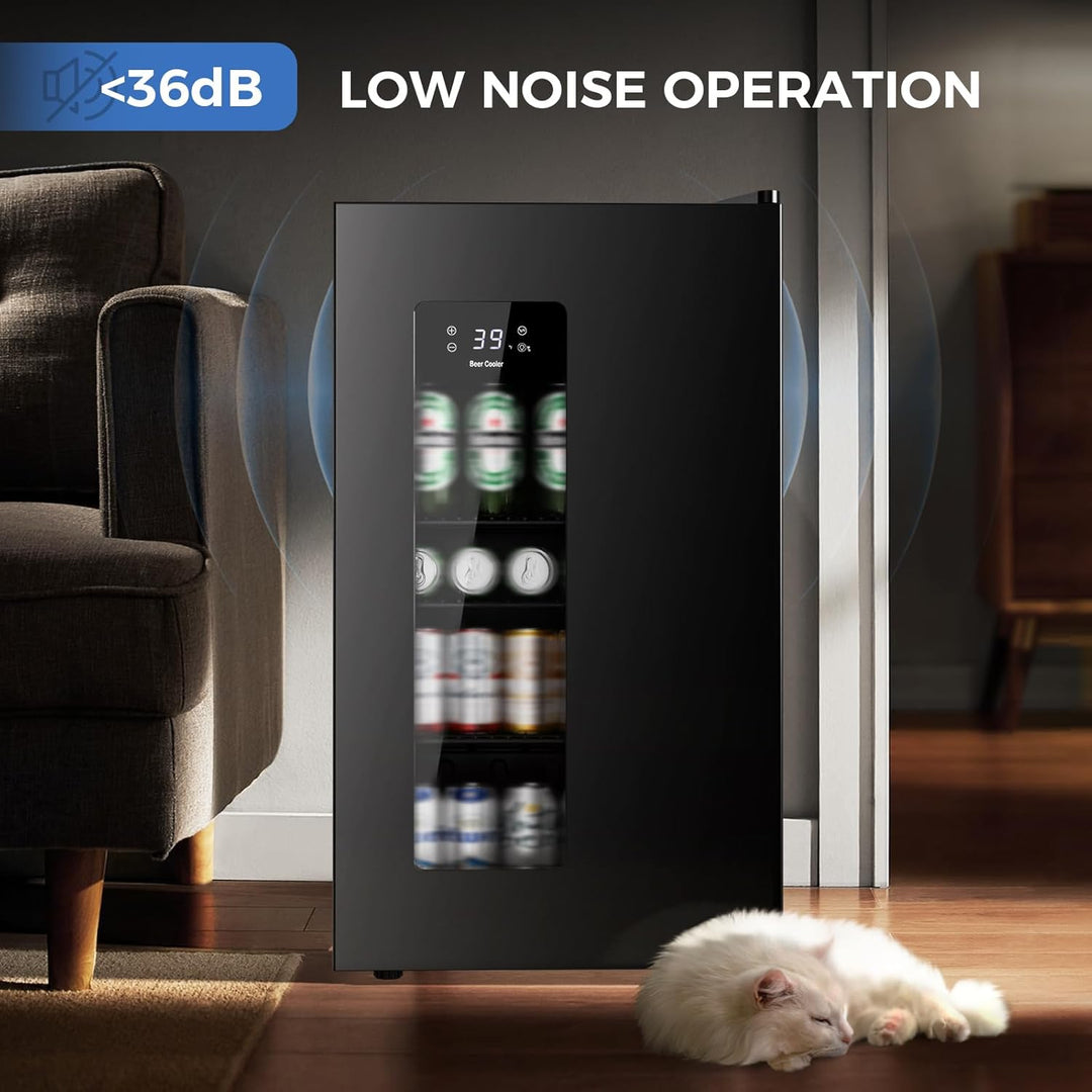 Kismile 3.2 Cu.Ft Beer Fridge WC5890 - Kismile