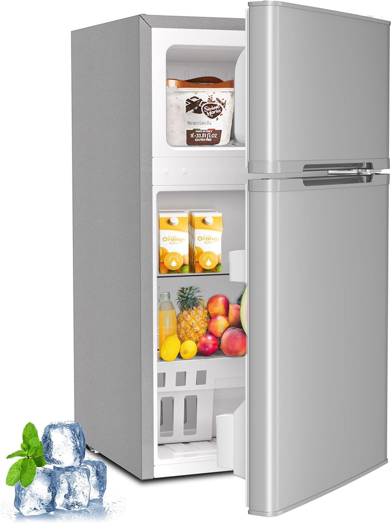 Kismile 3.2 Cu.Ft,Mini Refrigerator with Freezer F5887 - Kismile