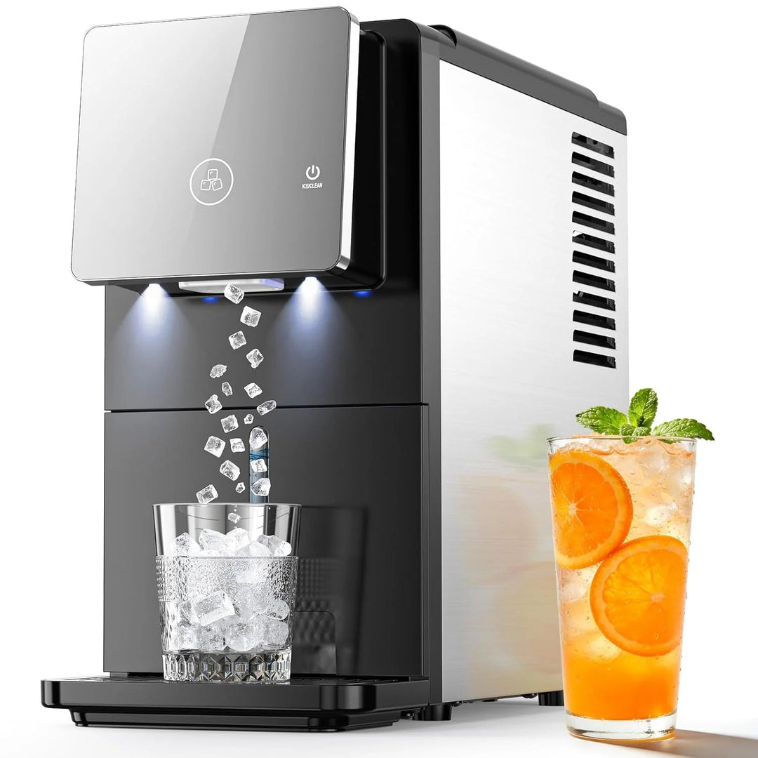 Kismile 33lbs Countertop Nugget Ice Maker 58015RIM0 - BLACK - Kismile