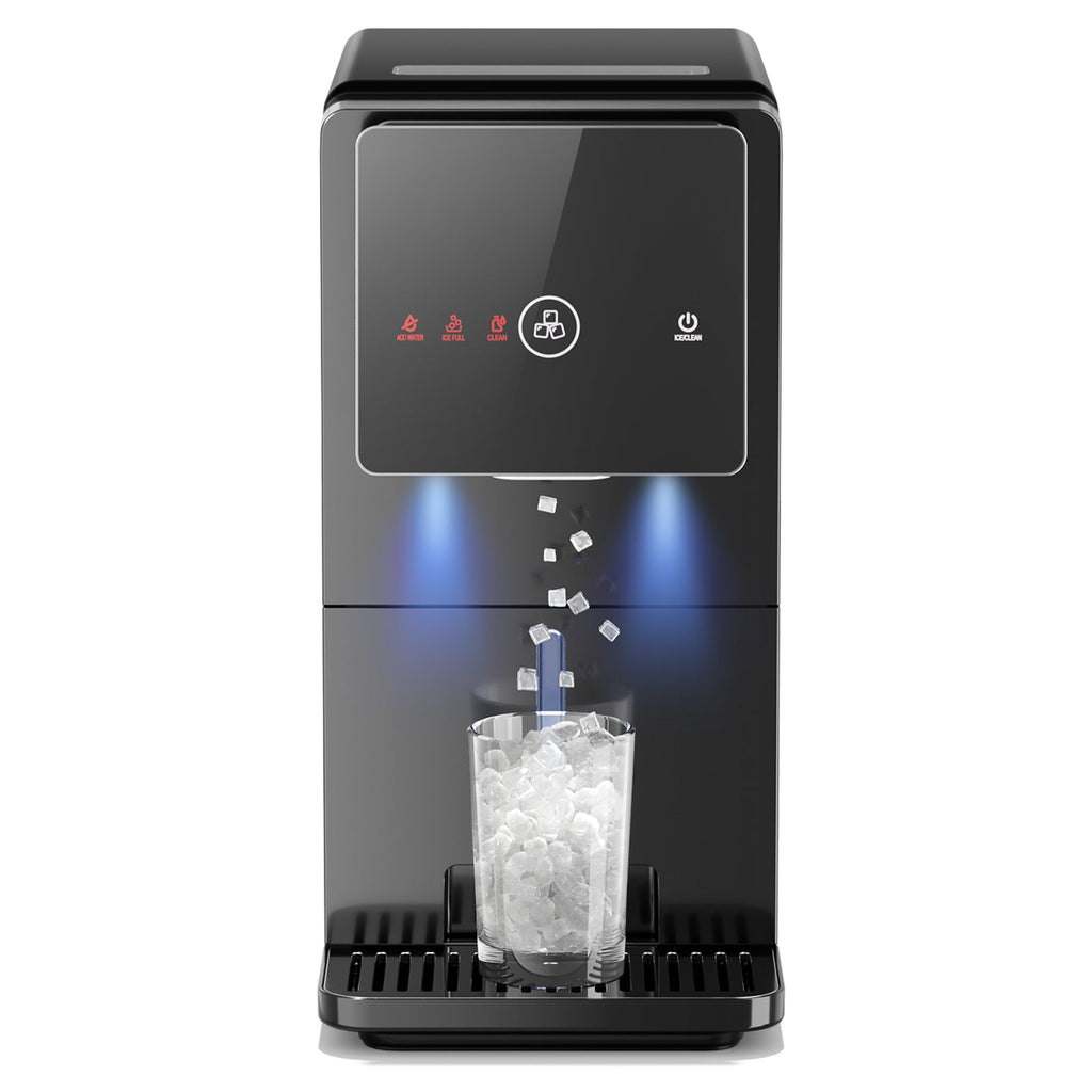 Kismile 33lbs Countertop Nugget Ice Maker 58015RIM0-BLACK - Kismile