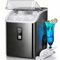Kismile 35 lbs Nugget Ice Maker Countertop IM5815NG - Kismile