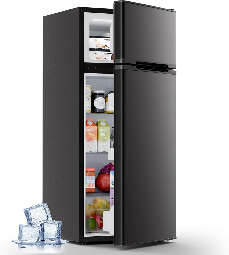 Kismile 4.5 Cu.Ft Mini Fridge with Freezer 58127RRE0 - Kismile