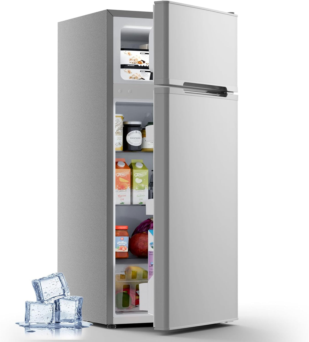 Kismile 4.5 Cu.Ft Mini Fridge with Freezer 58127RRE0 - Kismile