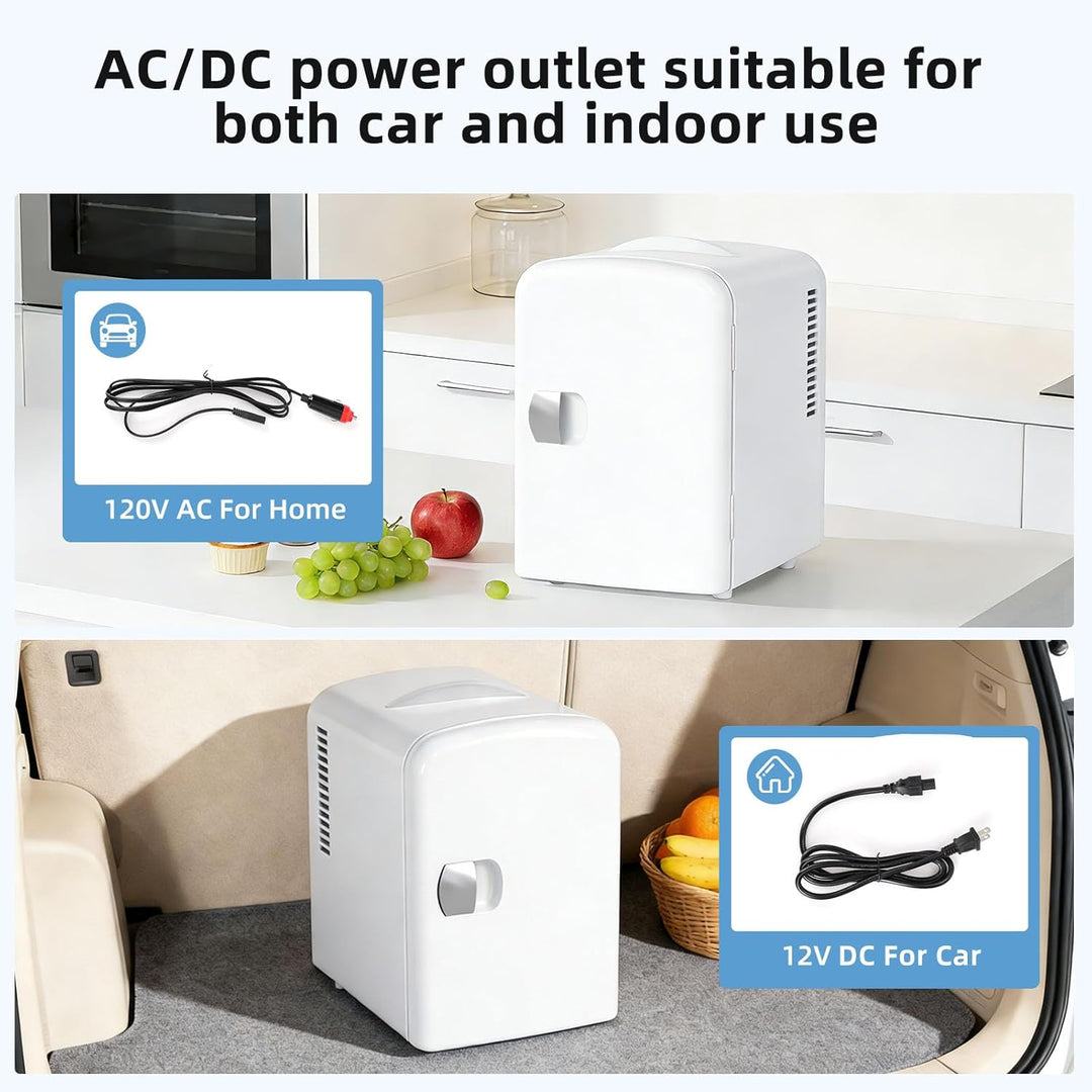 Kismile 4L/6 Can Portable Mini Fridge MF3425 - Kismile